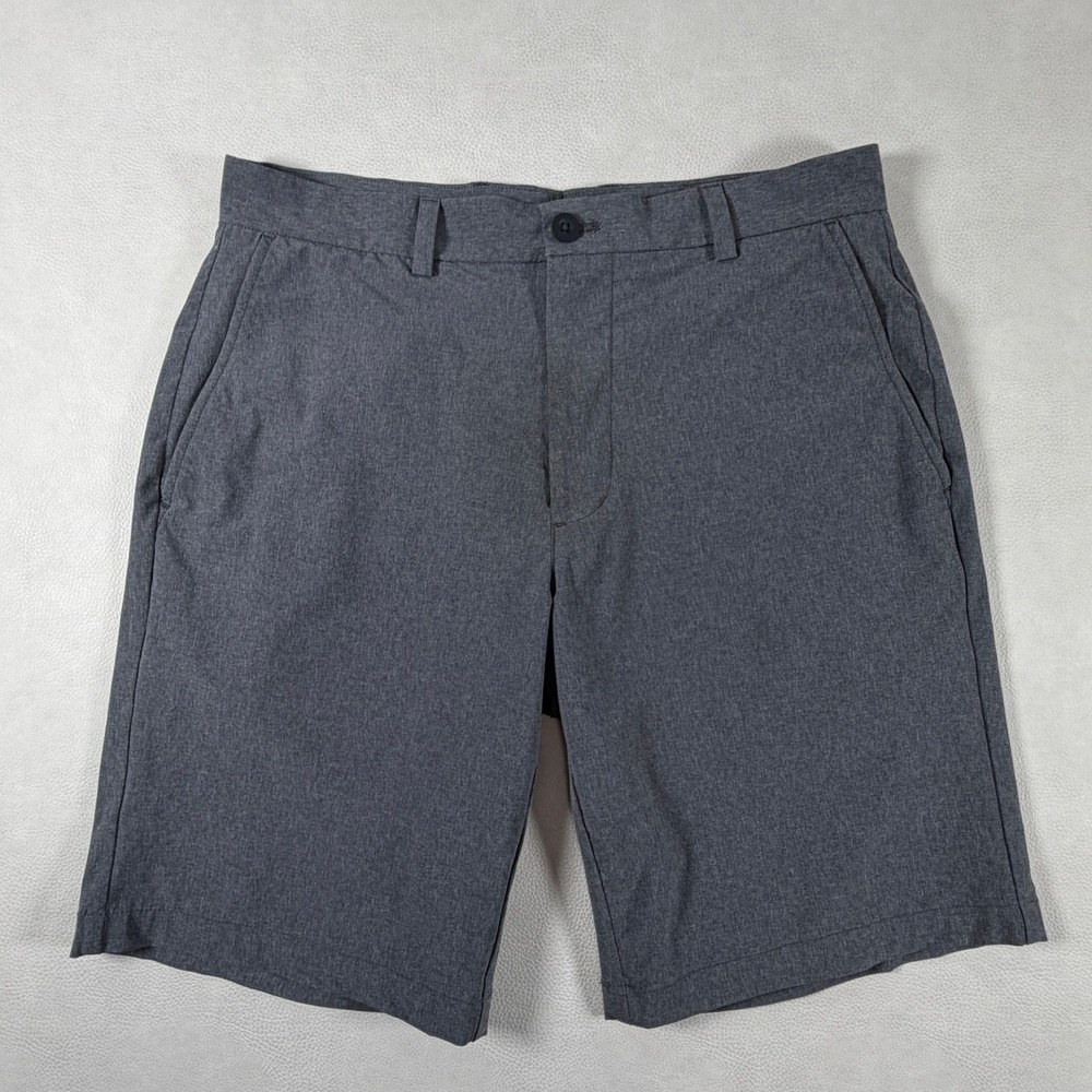 Vineyard Vines Performance Breaker Shorts Mens 32 Gray Heathered Golf Stretch
